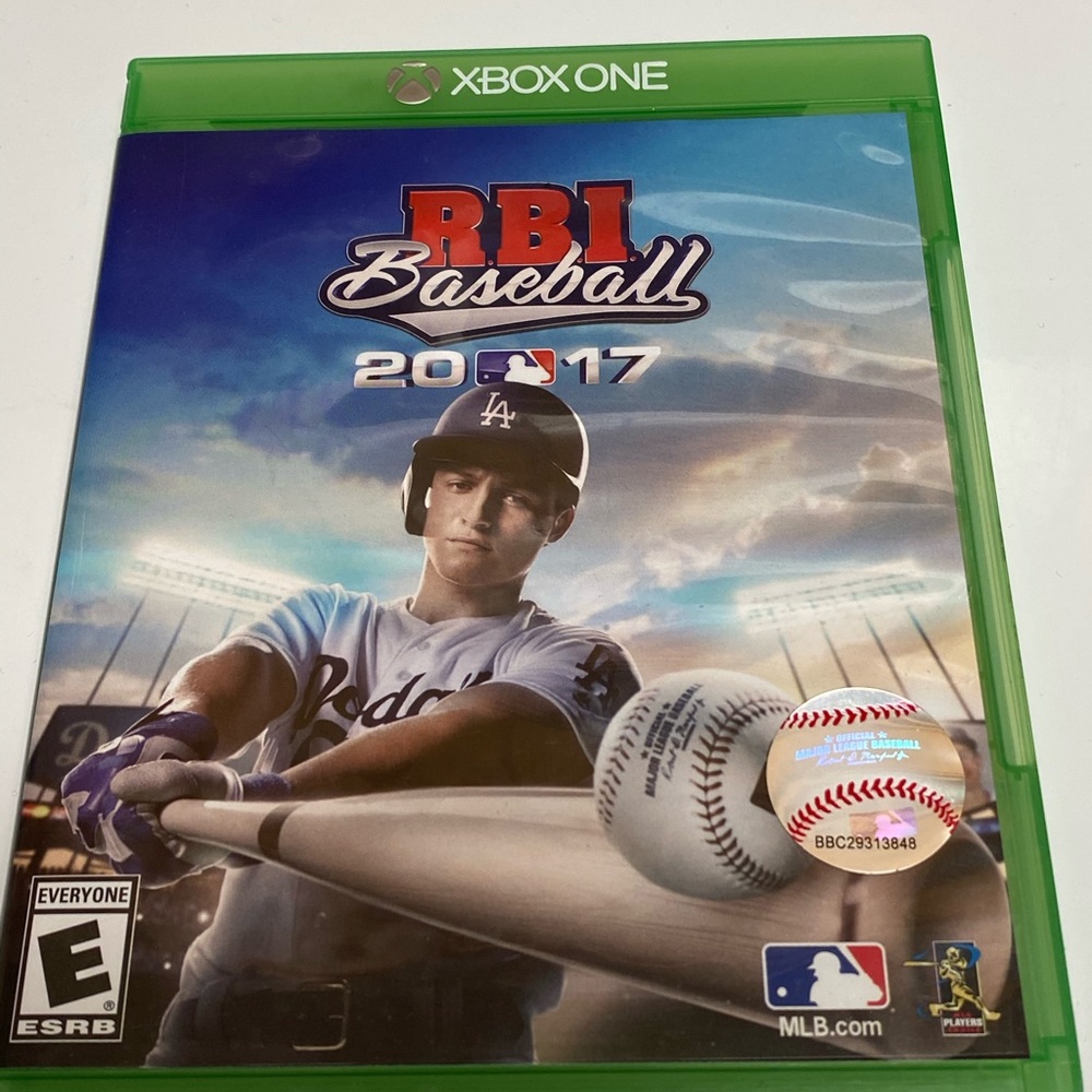 Xbox One RBI Baseball 2017 Game Disc Case Tested Sports Baseball Game
